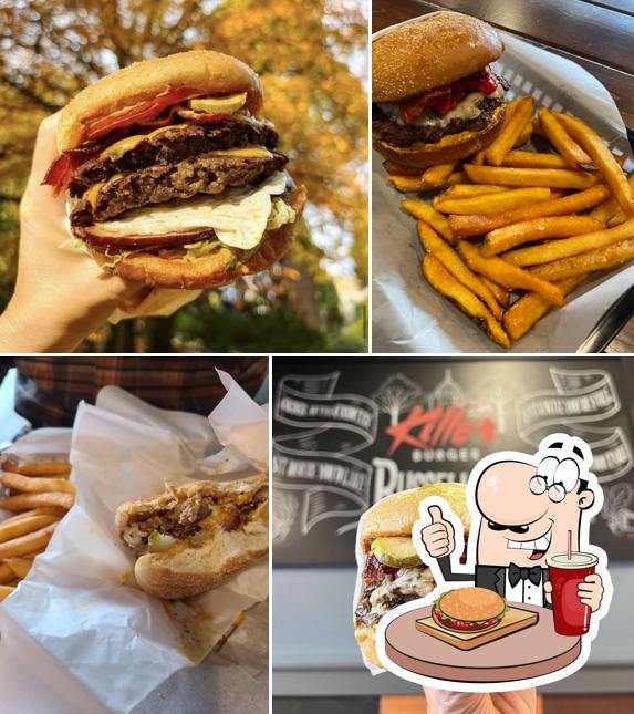 Killer Burger, 85 W Prairie Shopping Center in Hayden Restaurant menu
