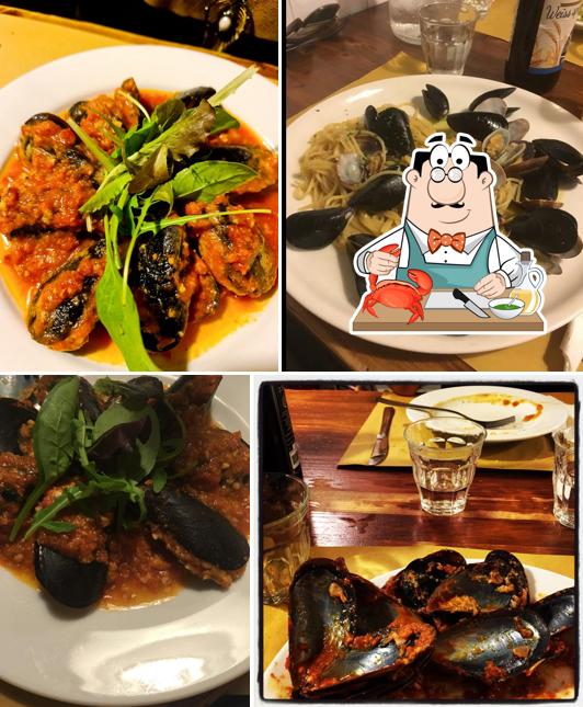 Ordina tra i molti pasti di mare proposti a Osteria Mattana