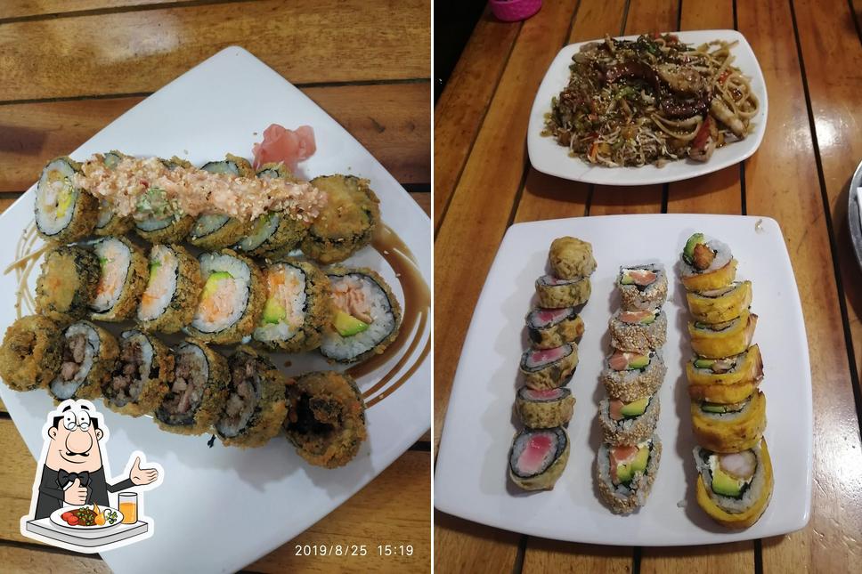 Platos en Sushi Ya express