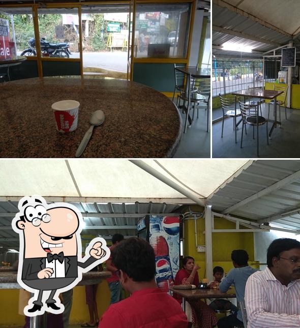 The interior of Eggetarian