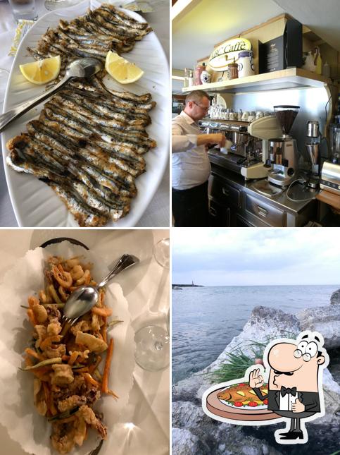 Ristorante Bar dalla Pia serve un menu per gli amanti del pesce