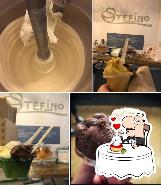 Stefino offers a range of sweet dishes