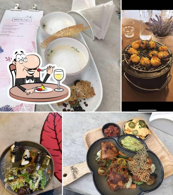 Food at meraki cafe