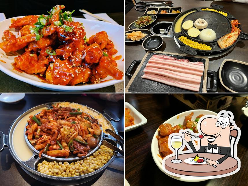 Meals at Tâ Bom Korean Cuisine