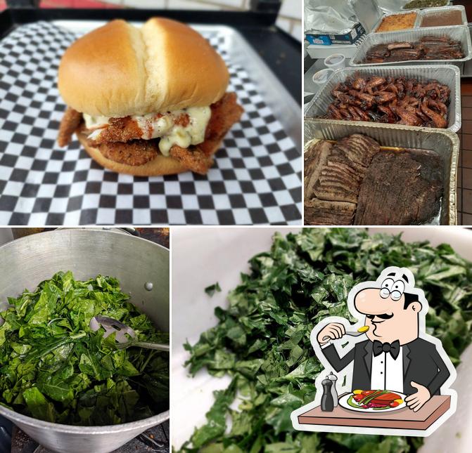 TJs Backyard BBQ in Roanoke Restaurant menu and reviews