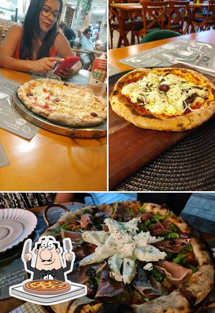 Experimente diferentes estilos de pizza