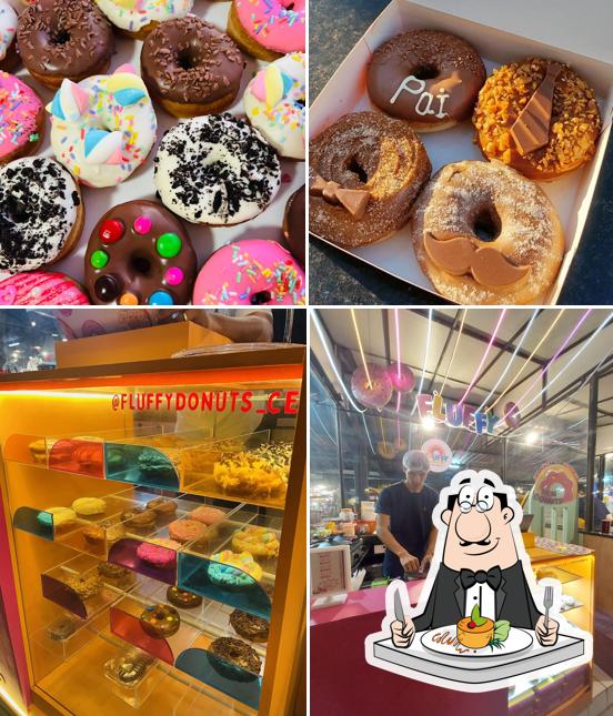 O Fluffy Donuts se destaca pelo comida e interior