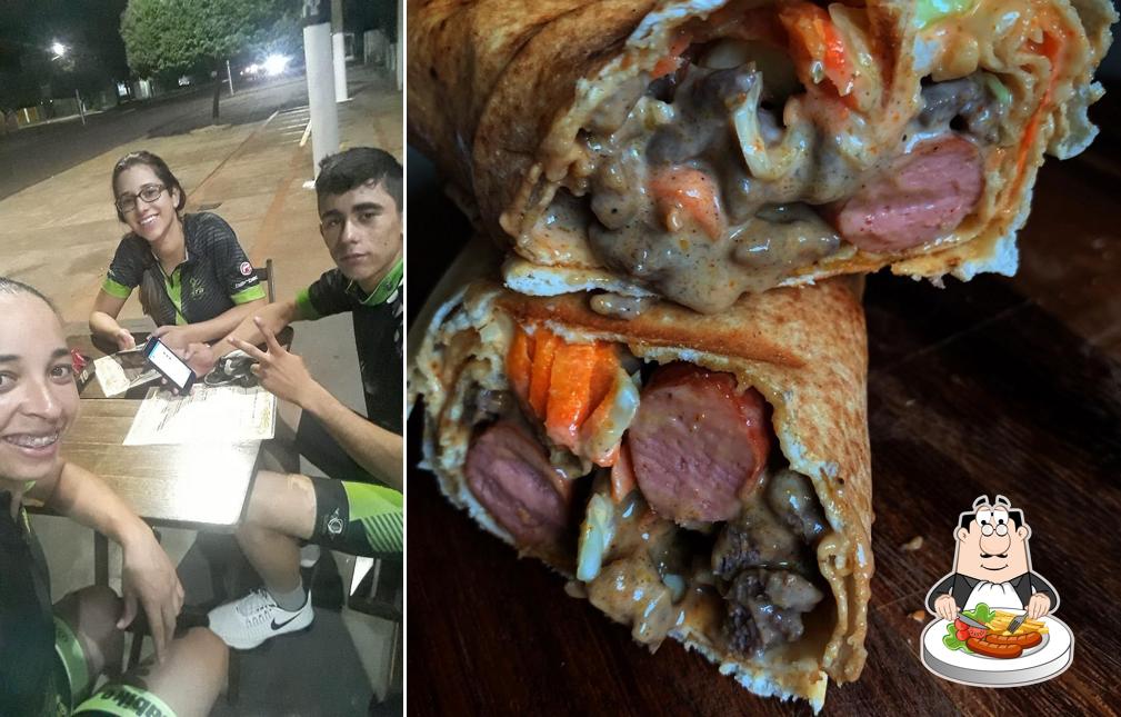 Comida em Ki Shawarma