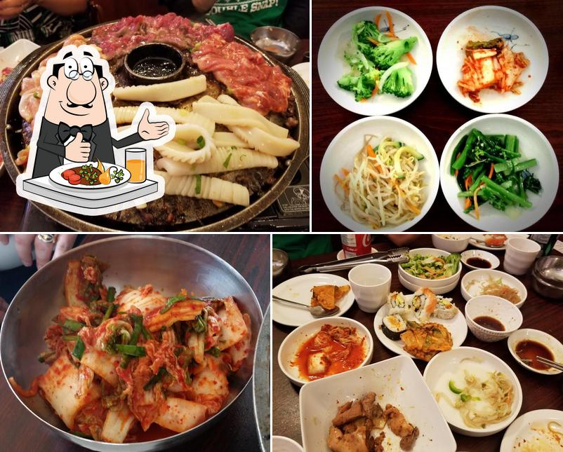 Блюда в "Mu Goong Hwa Garden"