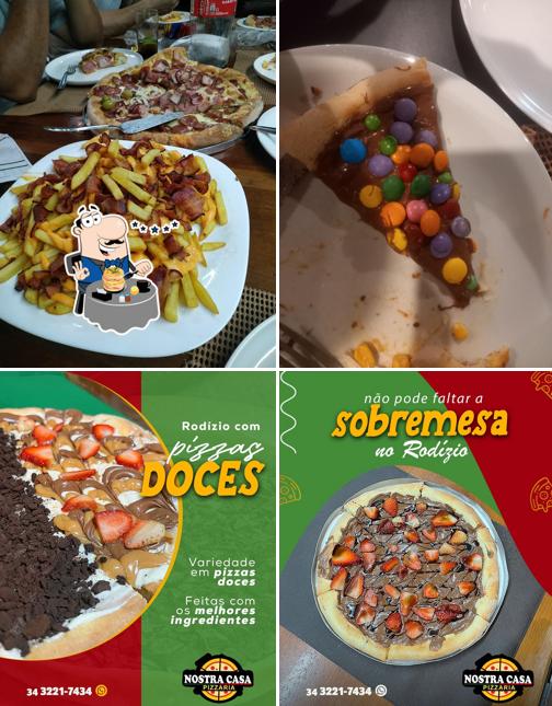 Comida em Nostra Casa Pizzaria Uberlândia