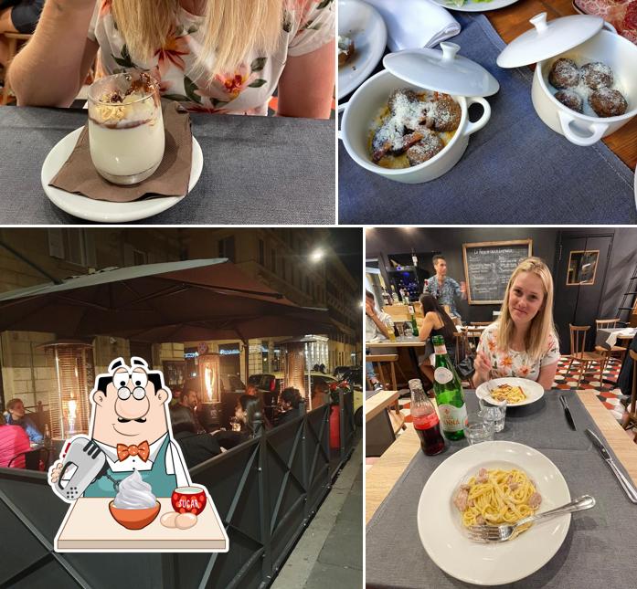 Locanda Meloni Ritrovo di Quartiere Osteria Piazza Cavour propone un'ampia selezione di dolci