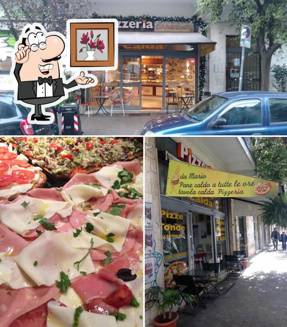 La foto di interni e cibo da Pizzeria Broadway