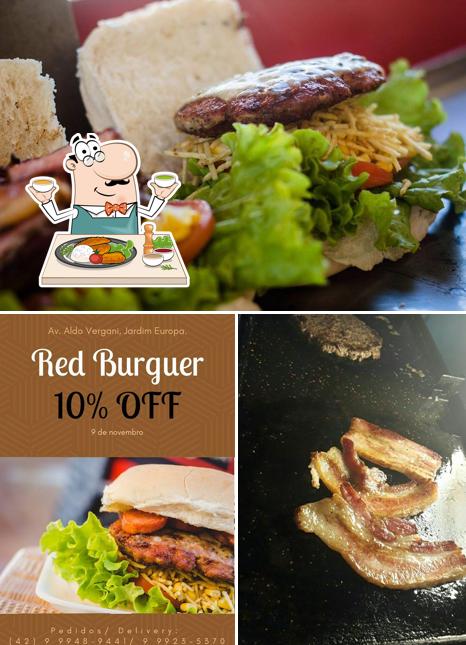 Comida em Red Burguer - FoodTruck