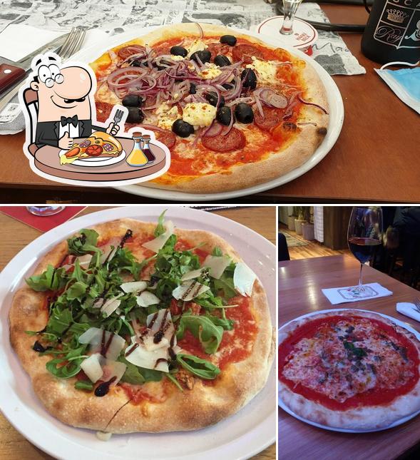 Pick pizza at Pizzeria Spizzico
