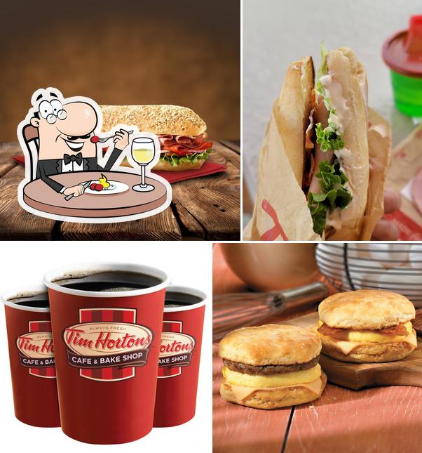 Nourriture à Tim Hortons