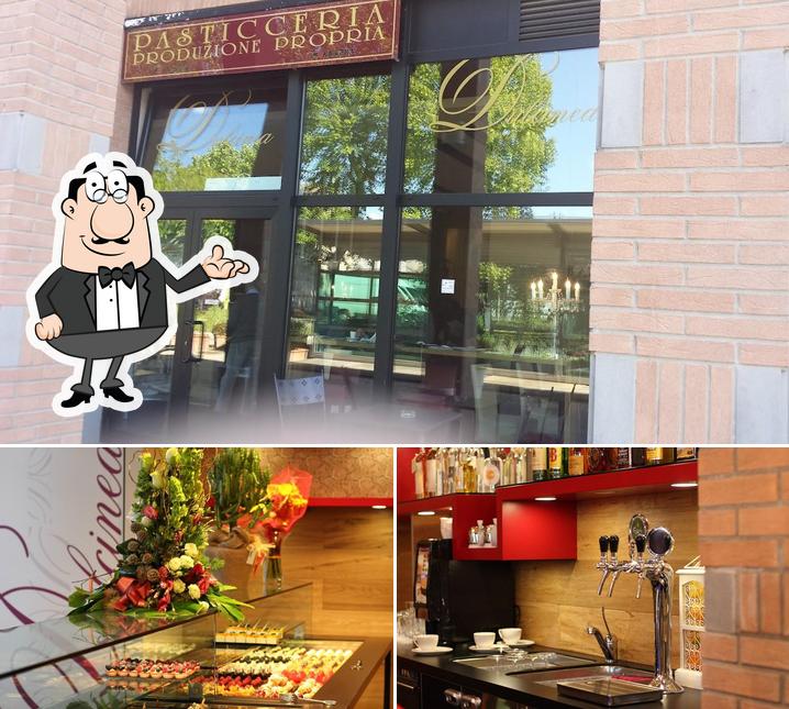 La foto della interni e cibo di Dulcinea Srl