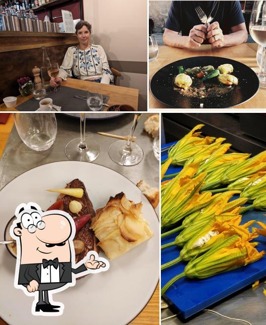 Installez-vous à l'une des tables de La Bouchée Restaurant