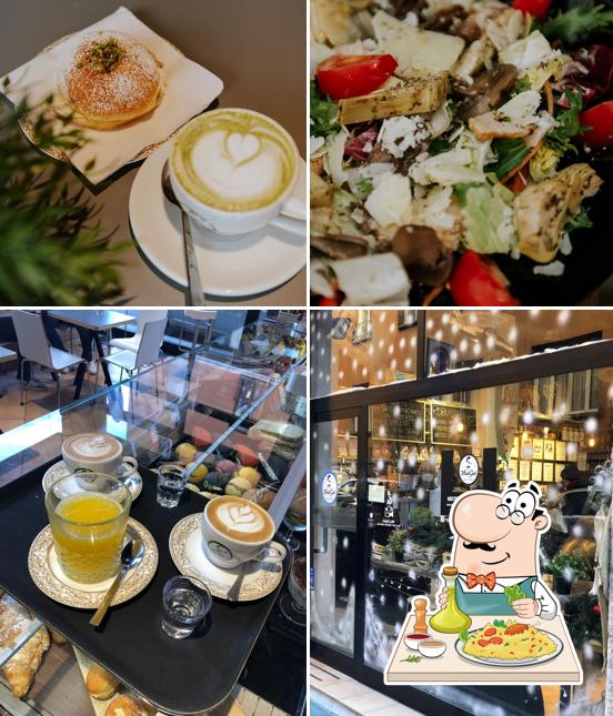 Tra le varie cose da Mister Coffee Bistrò si possono trovare la cibo e interni