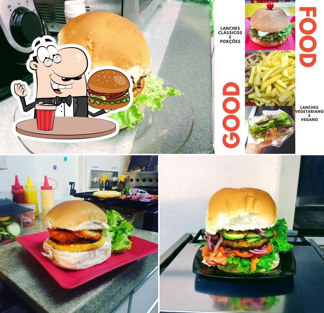 Experimente um hambúrguer no ED's Burguer