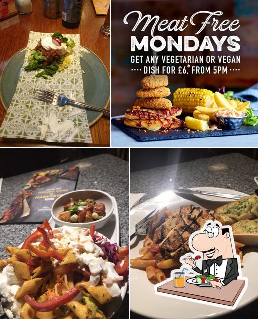 Food at Harvester Braehead Glasgow