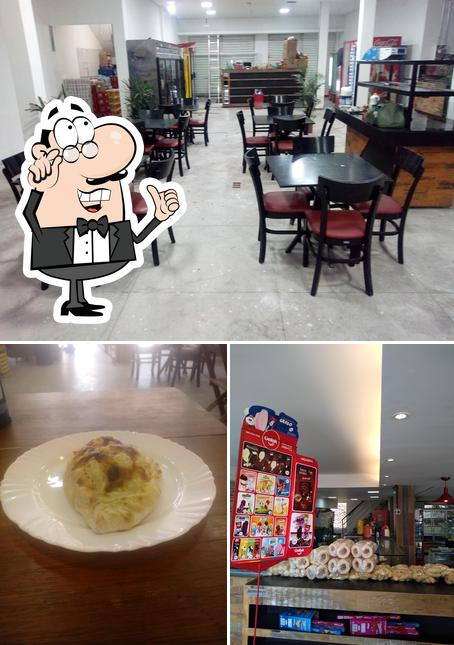 O interior do Padaria e Pizzaria Trigo Sul