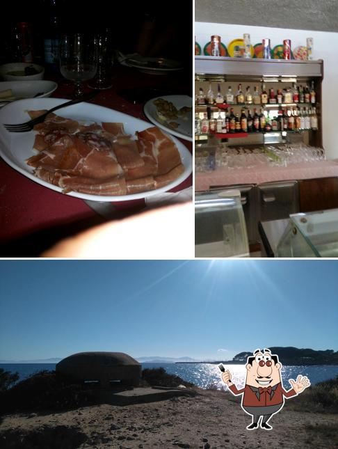 La immagine di cibo e esterno da Riviera Capitana