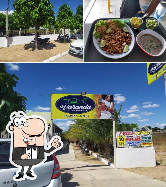 Confira a foto apresentando exterior e comida no Varanda Restaurante Abolição IV