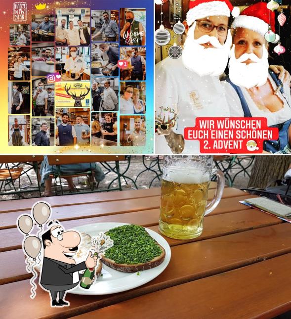 Vérifiez la photo représentant la mariage et nourriture concernant Königlicher Hirschgarten Restaurant & Biergarten & take away