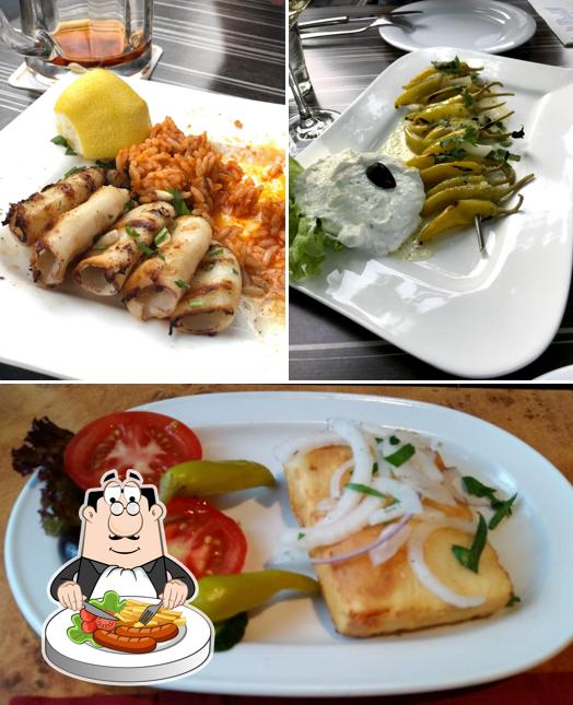 Блюда в "Restaurant Poseidon"