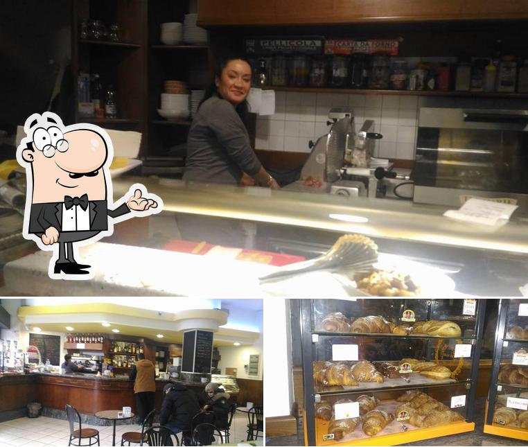 La foto della interni e cibo di Bar Tabacchi Europa