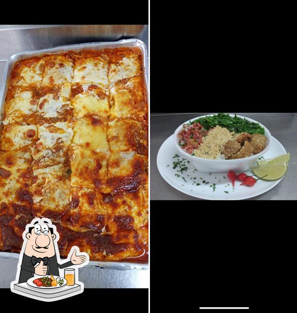 Comida em Da Naty
