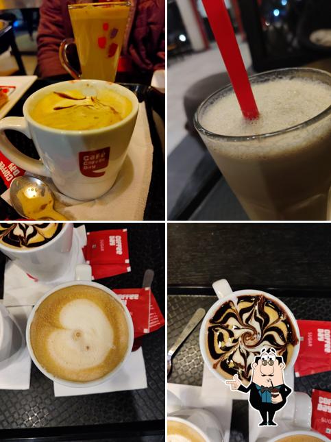 Café Coffee Day offers a number of beverages