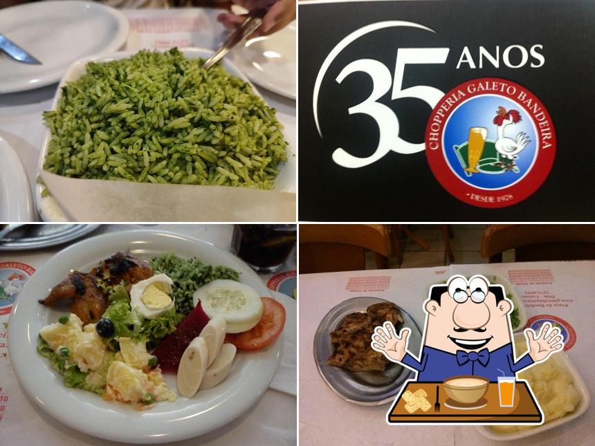 Comida em Chopperia Galeto Bandeira