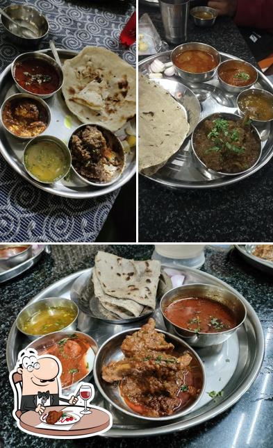 Hotel Dhavji provides meat dishes