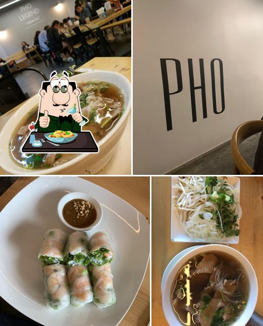 Food at Pho Legend