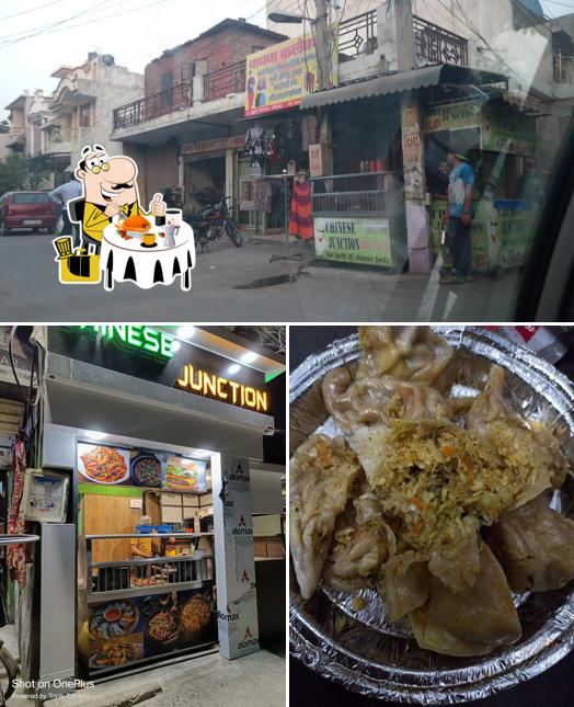 Among different things one can find food and exterior at Chinese Junction