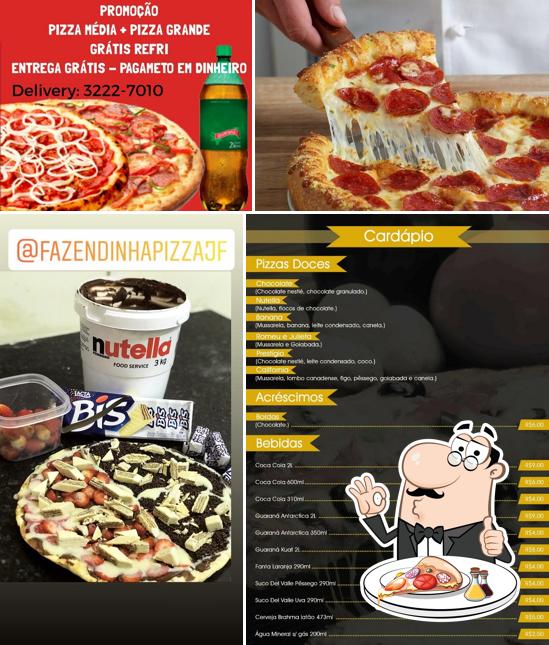 Peça diversos estilos de pizza