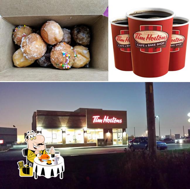 Nourriture à Tim Hortons