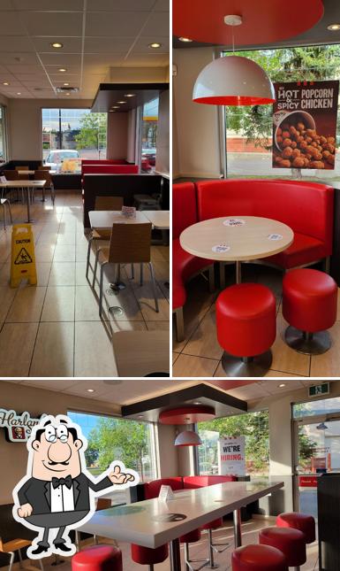 L'intérieur de KFC