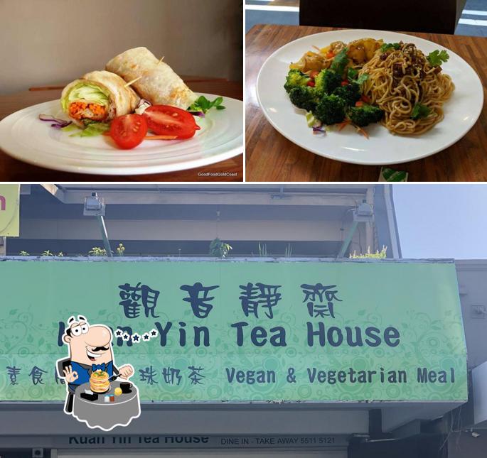 Comida en Kuan Yin Tea House