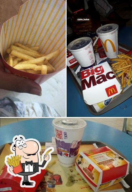 Experimente fritas no McDonald's