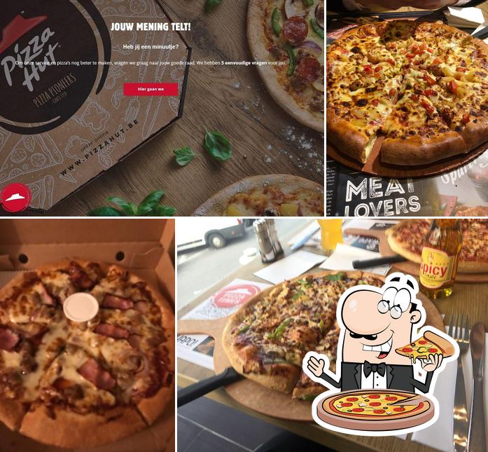 Commandez des pizzas à Pizza Hut