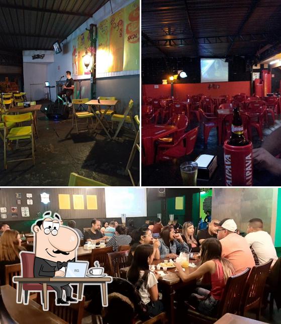 O interior do Cevada Caipira