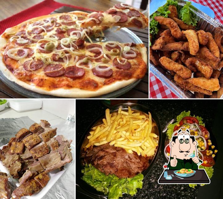 Platos en Giuly Pizzaria