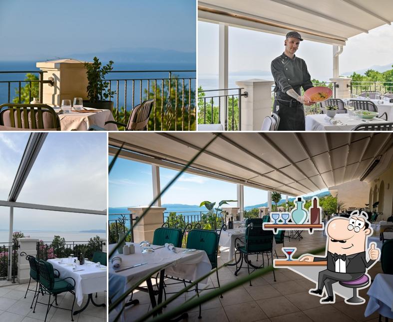 Dai un'occhiata agli interni di Restoran Laurus