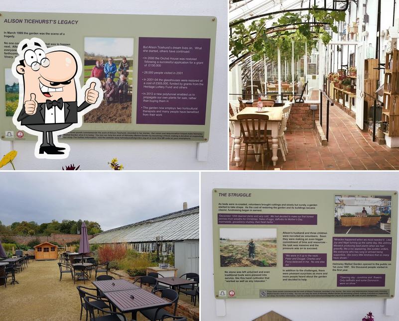 The Vinehouse Cafe at Helmsley walled Garden in Helmsley Restaurant