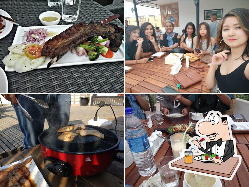 Meals at Char-koal Restaurant Manipur