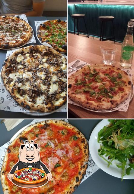 Choisissez différents types de pizzas