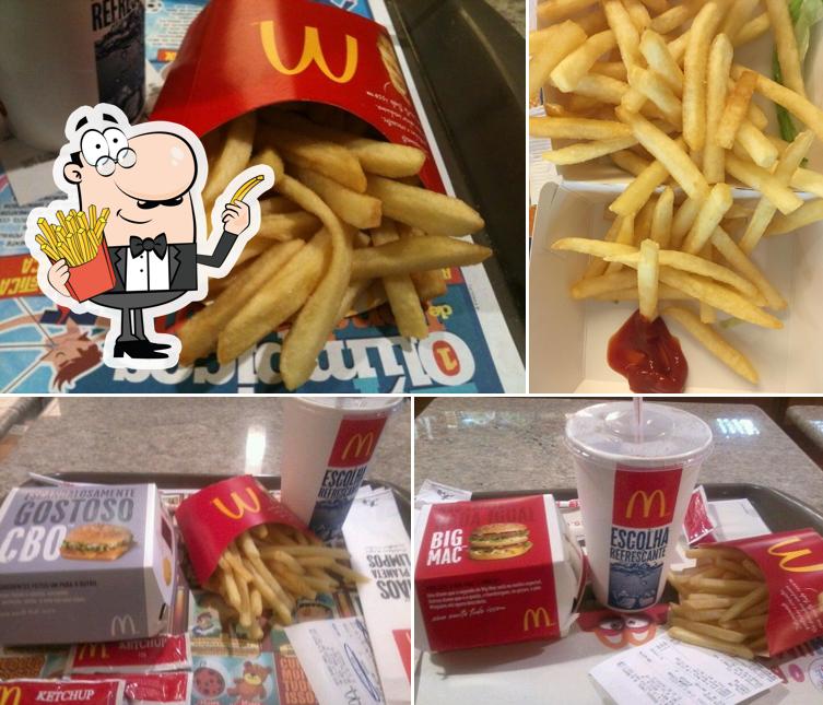 Experimente cbatatas fritas francesas no MC DONALD'S