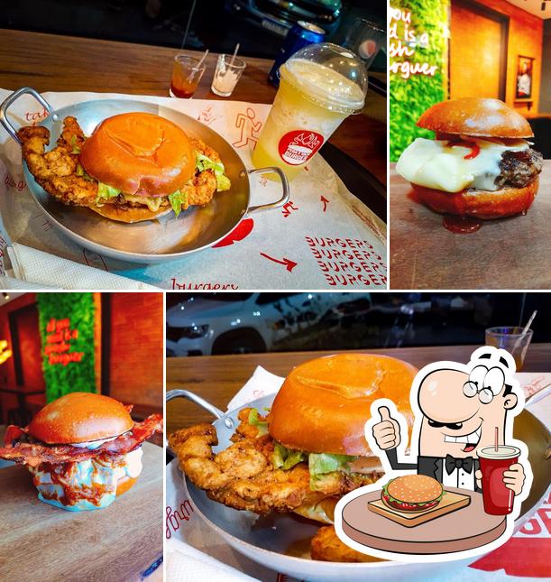 Pega e Vaza Burger